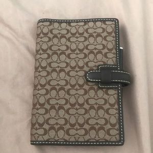 Brown coach address book